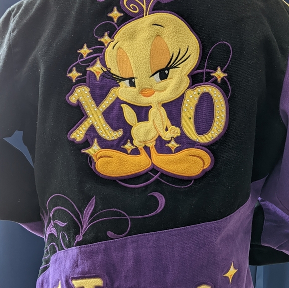Diva Tweety Bird Nascar Jacket Size 